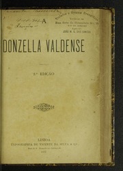 A Donzella Valdense by Typographia de Vicente da Silva & Cia -
